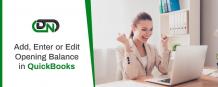 How to Add Opening Balance in QuickBooks