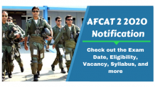 AFCAT 2 2020 Notification Out
