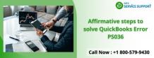 Affirmative steps to solve QuickBooks Error PS036 - Article Cluster