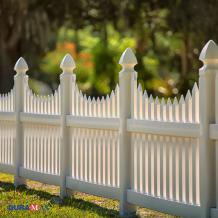 affordable vinyl fence