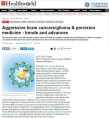 Aggressive Brain Cancers and Precision Medicine - Trends and Advances  