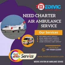 Avail High-Level Emergency ICU Air Ambulance in Patna by Medivic