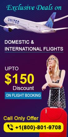 +1-800-801-9708 Save $150, United Airlines Tickets & Reservations