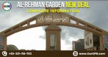 Al-Rehman Garden New Deal - Complete Information - UPN