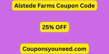 25% OFF Alstede Farms Coupon Code - May 2024 (*NEW*)
