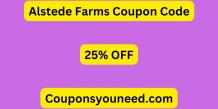 25% OFF Alstede Farms Coupon Code - April 2025 (*NEW*)