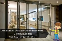 Aluminium Door Installer in Holborn, Central London