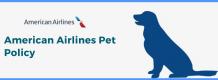 American Airlines Pet Policy, Know Pet Cargo Cost and Rules