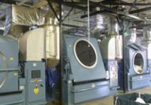 Industrial laundry machines