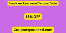 15% Off Americana Pipedream Discount Codes 2024 [*NEW*]