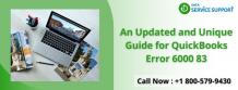 Use Updated and 100% Reliable Guide for QuickBooks Error 6000 83