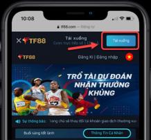 Hướng dẫn tải App TF88 giải trí đổi thưởng