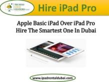 Apple Basic iPad Over iPad Pro Hire The Smartest One In Dubai