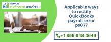 QuickBooks payroll error ps077 | Try a simple Guide for fix it 