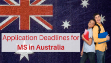 Application Deadlines for MS in Australia - SOPEDITS
