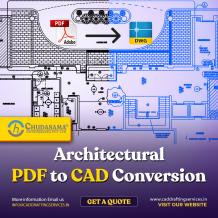 Best Architectural PDF to CAD Conversion Services