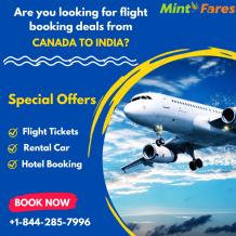Are you looking for flight booking deals from Canada to India?
