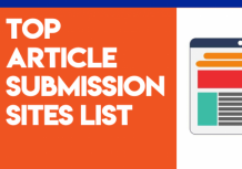 200+ High PR Article Submission Sites List 2020 - [Updated]