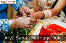 arya samaj marriage rules