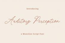 Auditory Perception Font (1665309619)