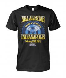 Authmade 2024 NBA All-Star Game Checker Flag Premium Shirt