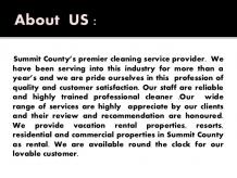 Avail the Best And Affordable Cleaning Services in Summit County