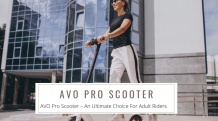 AVO Pro Scooter – An Ultimate Choice For Adult Riders - RideOnVoltz