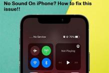  No sound on iPhone?  Quick Ways To Fix This Issue!! 