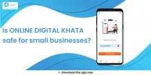 Is ONLINE DIGITAL KHATA safe for small businesses?