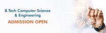 Admission Open 2022 for B.Tech Computer Science & Engineering Course