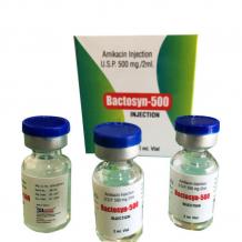 Bactosyn-500 Injection, Amikacin Sulfate Injection Usp 500 Mg/2Ml - Schwitz Biotech