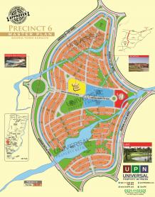 Precinct 6 Bahria Town Karachi Map – Bahria Town Karachi Precinct 6
