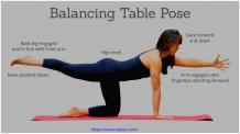 Balancing Table Pose | Dandayamana Bharmanasana, Benefits | Vedyou