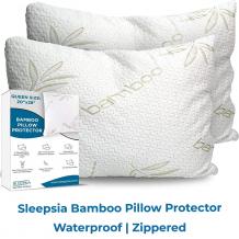 zippered pillow protector