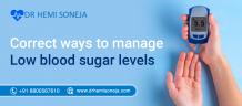 Managing Low Blood Sugar Levels (Hypoglycemia)