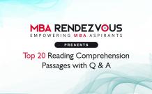 Practice English Reading Comprehension Passages, Test and exercise with Q and A - MBA Rendezvous