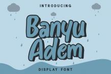 Banyu Adem Font