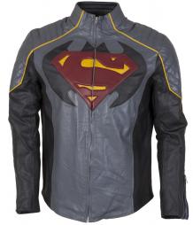 Batman vs Superman Leather Jacket - US Leather Mart