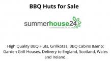 BBQ Huts for Sale