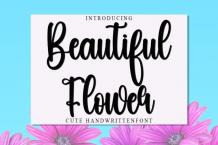 Beautiful Flower Font Free Download OTF TTF | DLFreeFont