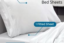 Bed Sheet Sets for Twin, Full, Queen, King and California King Size