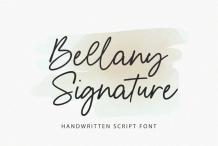 Bellany Signature Font Free Download OTF TTF | DLFreeFont