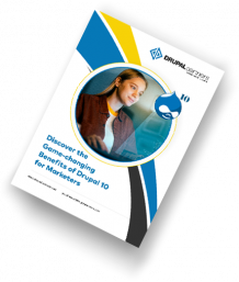Discover the Game-changing Benefits of Drupal 10 for Marketers | eBook