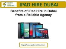 Benefits of iPad Hire in Dubai from a Reliable Agency