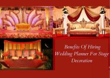  Benefits Of Hiring Wedding  Planner For Stage Decoration