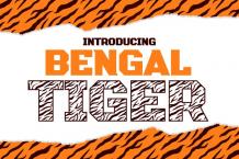 Bengal Tiger Font Free Download OTF TTF | DLFreeFont