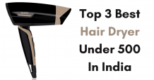 Top 3 Best Hair Dryer Under 500 In India 2021 - Best In Budget