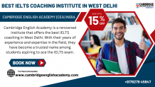 Best IELTS Coaching Institute in West Delhi