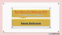 Best Mirror For Bathroom 2018