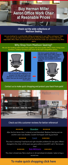 Best Place to Buy Herman Miller Aeron Office Chair Online